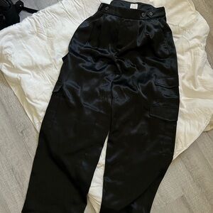 A New Day Satin Black Pants